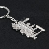 厂家创意小礼品男士火车头钥匙扣精美礼品批发可印制LOGO特价