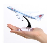 波音747飞机模型合金国航B777客机模型东方航空737拼装航模玩具
