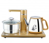 三合一自动加水抽水烧水煮水自动上水壶电热水壶套装茶艺炉器包邮