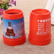 环保塑料筷子筒 广告礼品筷子筒 促销筷子盒 pp筷子筒